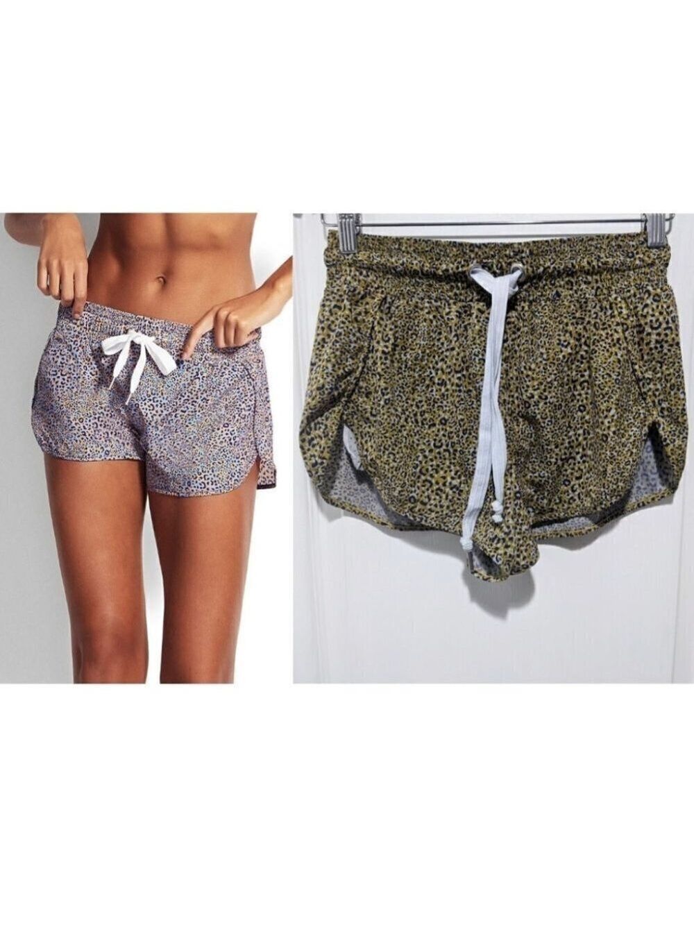 Seafolly | Spirit Animal Board Short in Gold/Blue leopard